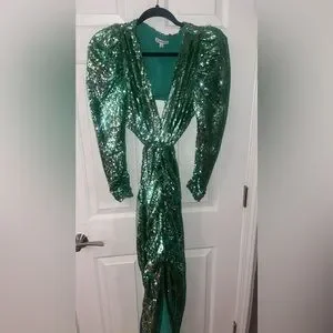 for love and lemons green sequin dress Nox Anabel F1470 Sequin Strapless V-Neck Prom Dress Magenta / 14